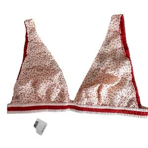 Free People Intimately Lace Bralette‎ size XL